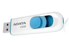 Adata C008/16GB/USB 2.0/USB-A/Modrá