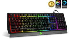 Connect IT BATTLE RGB herní klávesnice (CZ+SK verze), ČERNÁ