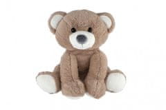 Teddies Medvěd sedící plyš 37cm béžový