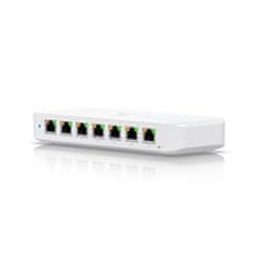 Ubiquiti Switch L2 UniFi USW-Ultra, 8-Port Gigabit, 7x PoE+-out, 1x PoE++ in, PoE budget 52W, s AC adaptérem