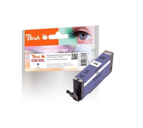 PEACH kompatibilní cartridge Canon CLI-581 XXL, blue, 12 ml