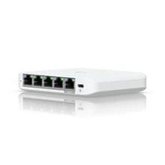 Ubiquiti UniFi Switch Flex Mini 2.5G (USW-Flex-2.5G-5), 5-Port 2.5Gbt, PoE-in, USB-C