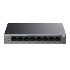 Switch TP-Link LS108GP 8x GLan s PoE+, 62W, kov