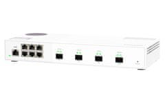 Qnap řízený switch QSW-M2106-4S (6x 2,5GbE RJ45 a 4x 10GbE SFP+)