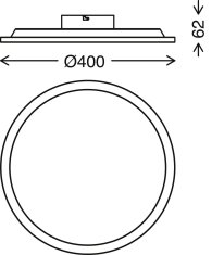 BRILONER BRILONER Svítidlo LED panel, noční světlo, stmívatelné, CCT nastavení teploty barvy BRILO 7168-016