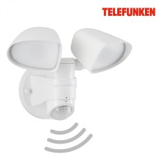 BRILONER BRILONER TELEFUNKEN LED venkovní svítidlo 25,8 cm 2x10W 1000lm bílé TF 304606TF