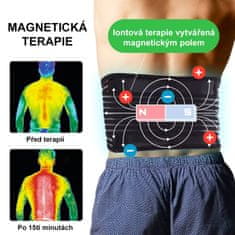 Wellife Samozahřívací masážní pás TOURMALINE, samostatně