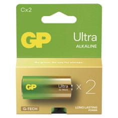 GP Alkalická baterie GP Ultra C (LR14), 2 ks