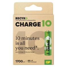 GP Nabíjecí baterie GP ReCyko Charge 10 AA (HR6), 4 ks