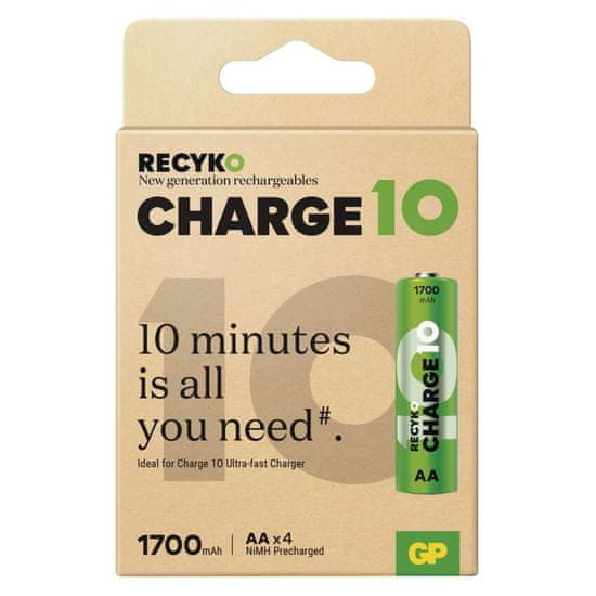 GP Nabíjecí baterie GP ReCyko Charge 10 AA (HR6), 4 ks