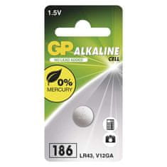 GP Alkalická knoflíková baterie GP 186F (LR43), 1 ks