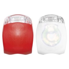 Emos LED přední + zadní svítilna na kolo P3921 na 2x CR2032, 10 lm