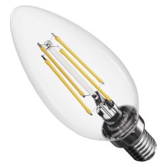 Emos LED žárovka Filament svíčka / E14 / 6 W (60 W) / 810 lm / neutrální bílá