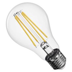 Emos 3 + 1 zdarma – LED žárovka Filament A60 / E27 / 5,9 W (60 W) / 806 lm / neutrální bílá