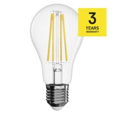 Emos LED žárovka Filament A60 / E27 / 7,8W (75W) / 1060 lm / teplá bílá