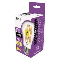 Emos LED žárovka Filament A70 / E27 / 17 W (150 W) / 2 452 lm / teplá bílá