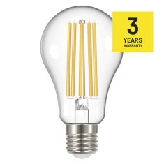 Emos LED žárovka Filament A70 / E27 / 17 W (150 W) / 2 452 lm / neutrální bílá