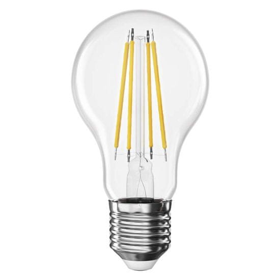 Emos LED žárovka Filament A60 A CLASS/ E27 / 3,8 W (60 W) / 806 lm / teplá bílá