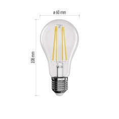 Emos LED žárovka Filament A60 / E27 / 7,8W (75W) / 1060 lm / neutrální bílá