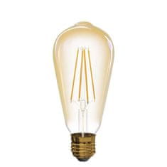 Emos LED žárovka Vintage ST64 / E27 / 4 W (40 W) / 470 lm / teplá bílá