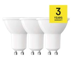 Emos LED žárovka Classic MR16 / GU10 / 3 W (32 W) / 345 lm / teplá bílá