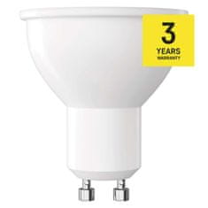 Emos LED žárovka Classic MR16 / GU10 / 7 W (60 W) / 800 lm / neutrální bílá / stmívatelná