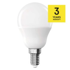 Emos LED žárovka Classic Mini Globe / E14 / 2,5 W (32 W) / 350 lm / teplá bílá