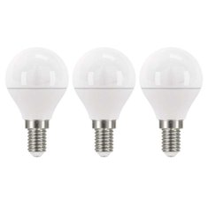 Emos LED žárovka Classic Mini Globe / E14 / 5 W (40 W) / 470 lm / teplá bílá