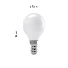 Emos LED žárovka Classic Mini Globe / E14 / 4,1 W (32 W) / 350 lm / neutrální bílá