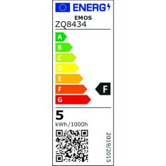 Emos LED žárovka Classic MR16 / GU5,3 / 4,5 W (31 W) / 380 lm / neutrální bílá