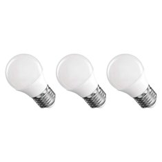 Emos LED žárovka Classic Mini Globe / E27 / 4,2 W (40 W) / 470 lm / teplá bílá