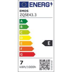 Emos LED žárovka Classic A60 / E27 / 7 W (60 W) / 806 lm / neutrální bílá