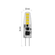 Emos LED žárovka Classic JC / G4 / 1,9 W (21 W) / 200 lm / neutrální bílá