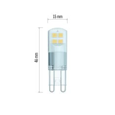 Emos LED žárovka Classic JC / G9 / 1,9 W (22 W) / 210 lm / neutrální bílá