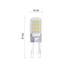 Emos LED žárovka Classic JC / G9 / 2,5 W (32 W) / 350 lm / neutrální bílá