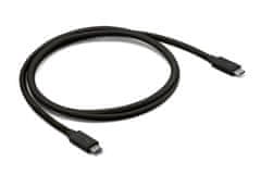 Club 3D Kabel Thunderbolt 5, 80/120Gbps, Certifikovaný kabel, 1x 4K540Hz, 2x8K240Hz, PD 240W, 1m