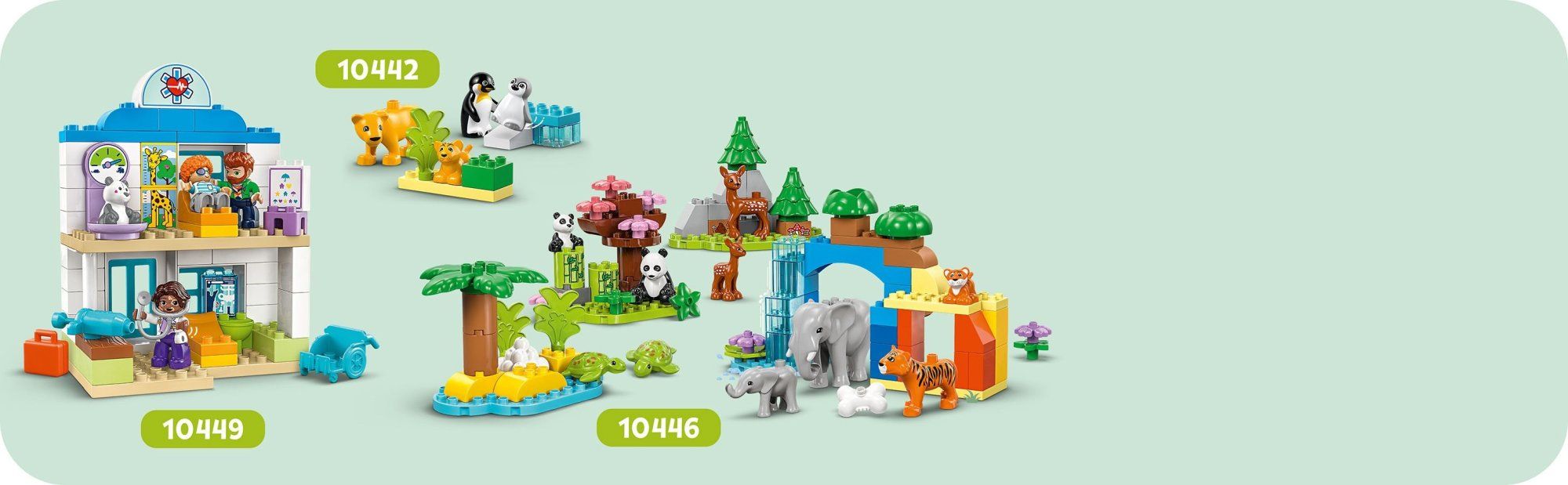 LEGO DUPLO 10445 Závodní auta a řidiči týmu F1