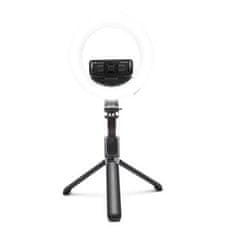 RIO Kruhové světlo Vlogging Tripod Ring Light