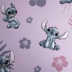 Jerry Fabrics  Prostěradlo Lilo and Stitch Pink 90x200x25 cm