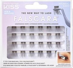 KISS Trsové umělé řasy Falscara Wisps Multi Shorty