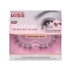 KISS Trsové řasy pro objem Falscara Eyelash Wisps 01