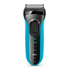 Braun Holicí strojek Series 3 3010s Wet & Dry, Blue