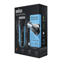 Braun Holicí strojek Series 3 3010s Wet & Dry, Blue