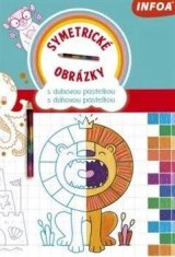 Infoa Symetrické obrázky s duhovou pastelkou