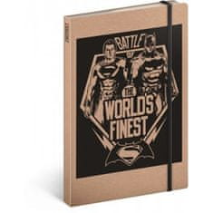 Presco Group NOTIQUE Notes Batman vs. Superman – Battle, linkovaný, 13 x 21 cm