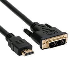 C-Tech Kabel HDMI-DVI, M/M, 1,8m