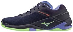 Mizuno WAVE STEALTH NEO / EBlue/TechGreen/Lolite / 39.0/6.0