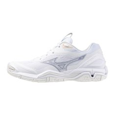 Mizuno WAVE STEALTH 6 / White/Aleutian/Cloud Pink / 36.5/4.0