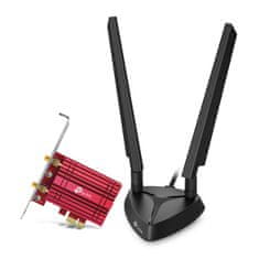 TP-Link Síťová karta Archer TXE75E AXE 5400, WiFi 6E, Bluetooth 5.2, 574Mbps 2,4GHz/ 2402Mbps 5GHz/ 2402 6GHz, PCI-e