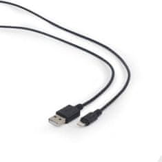 Gembird CABLEXPERT Kabel USB 2.0 Lightning (IP5 a vyšší) nabíjecí a synchronizační kabel, 2m, černý